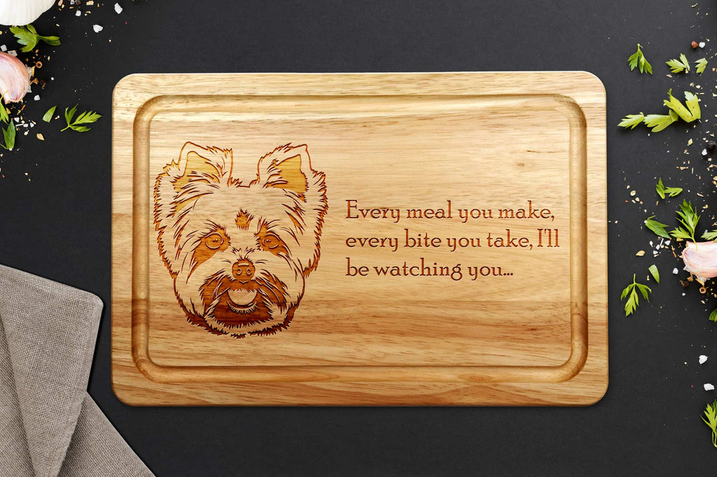 Yorkshire Terrier Chopping Board